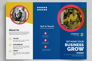 Business Grow Trifold Brochure