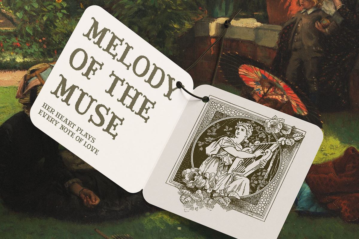 Melrin Rough, a Serif Font by Craft Supply Co. (Photo 6 of 8)