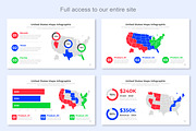 USA Maps Infographic Template, a Presentation Template by Mighty-Slide (Thumbnail 6 of 7)