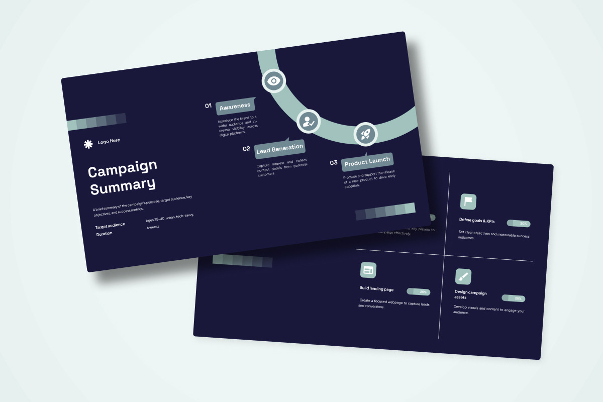 Marketing Campaign Timeline Infograp, a Work Illustration by twinstd (Photo 4 of 5)