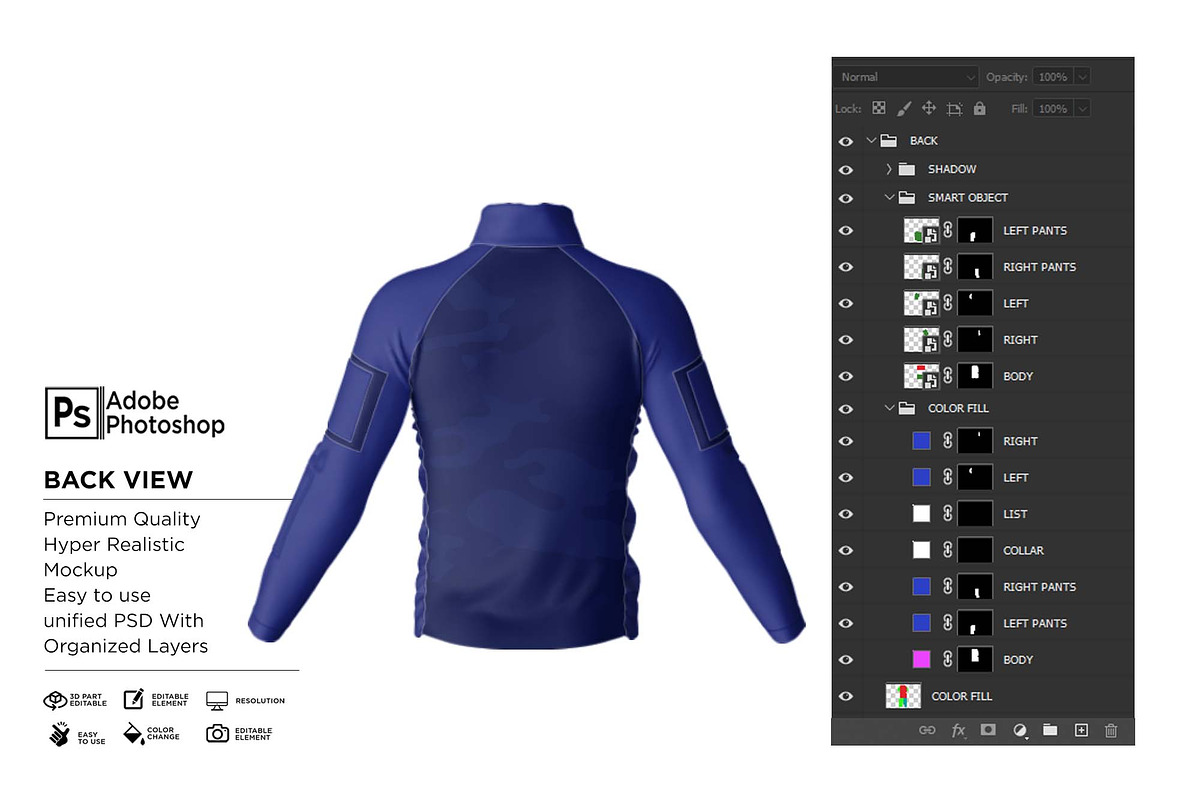 Military T-Shirt Long Arm Mockup, a Shirt Mockup by Nanggroe Scripting (Photo 7 of 9)