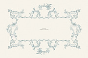 Vintage Baroque Borders PNG and SVG, a Graphic by Century Library (Thumbnail 5 of 9)