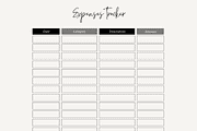 Financial Planner, a Stationery Template by Brand Your Biz Co. (Thumbnail 4 of 10)
