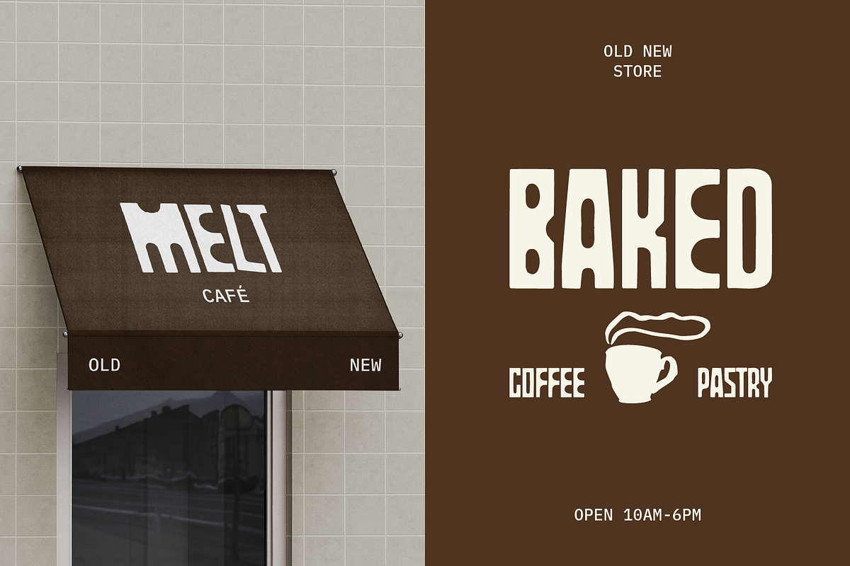 SFC LAS PARTA - Tall Display Font, a Sans Serif Font by Skilline Supply Co. (Photo 5 of 8)