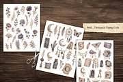 Celestial Printable Journal Kit, a Decorative Illustration by Print Haven Mochi Vintage (Thumbnail 8 of 9)