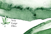 XL files - Watercolor Cannabis Set, an Object Graphic by Jeanina Vlad (Thumbnail 4 of 17)