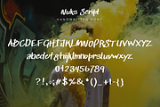 Nuks Handwritten Font Script Brush, a Script Font by Goashape Studio (Thumbnail 5 of 10)