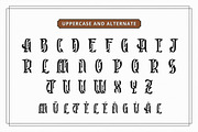 Progust - Vintage Font, a Blackletter Font by Viswal Studio (Thumbnail 6 of 6)