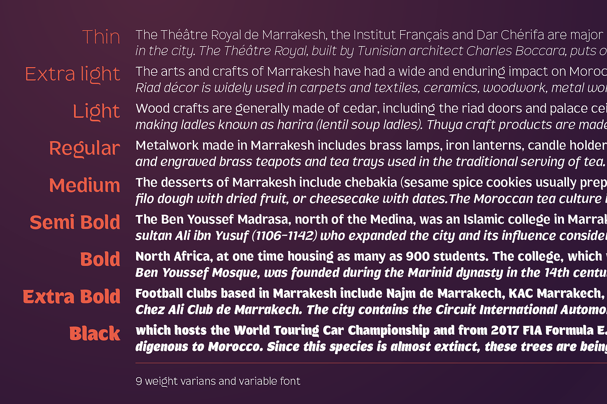 Mahameru Elegant Display Font Bold, a Sans Serif Font by Namela Studio (Photo 4 of 8)