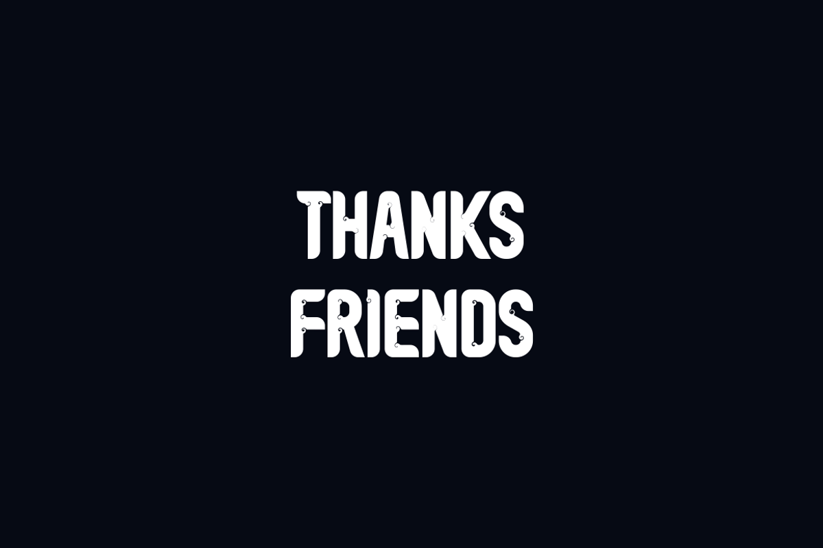 Pluncers Font, a Sans Serif Font by albert_kalingga (Photo 6 of 6)