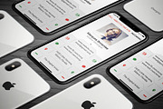 iPhone X Business Card, a Business Card Template by TheFeture (Thumbnail 6 of 6)