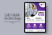 Creative Company Flyer Template, a Flyer Template by ResumeFabs (Thumbnail 3 of 3)