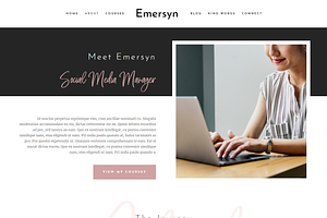 Emersyn - Divi Child Theme Business