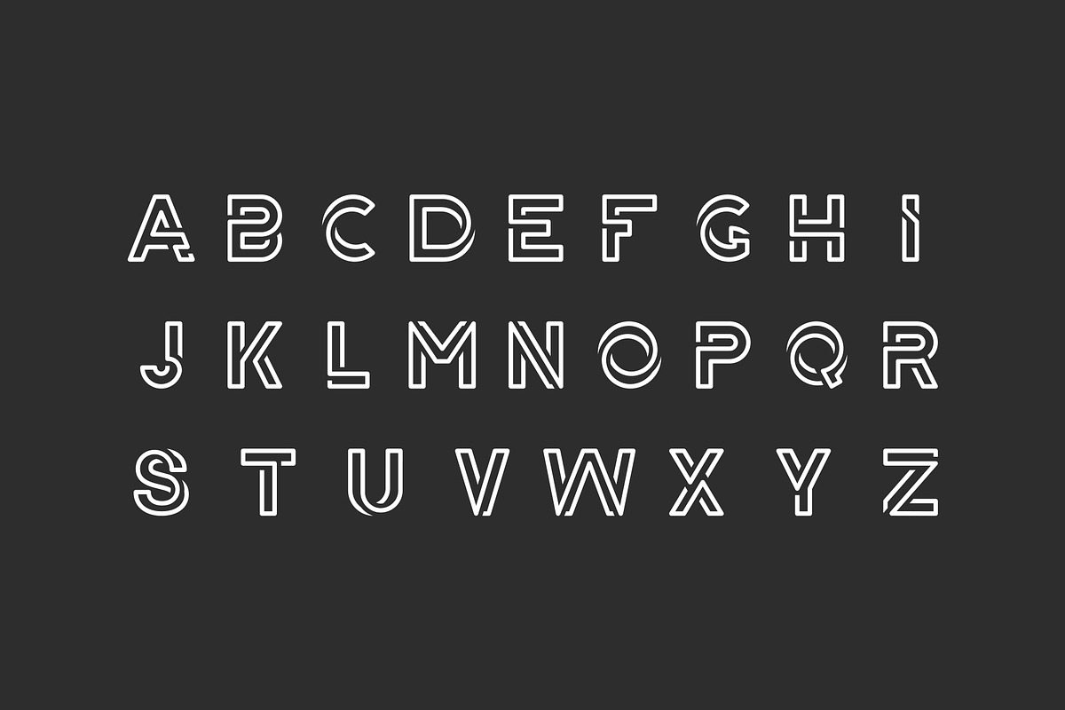 Custom Alphabet Logo Pack preview 3