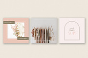 Macaron Instagram Templates, a Social Media Template by denofdreamers (Thumbnail 4 of 6)