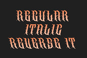 CS Wraith – Black Metal Font, a Blackletter Font by Craft Supply Co. (Thumbnail 3 of 8)