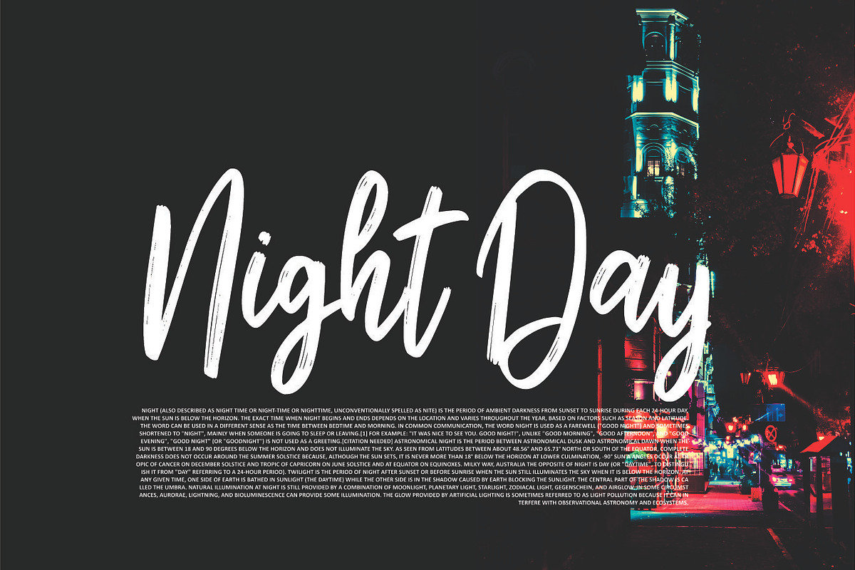 Boomberg, a Script Font by Barkah (Photo 4 of 10)