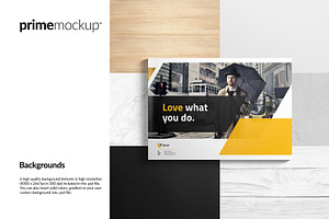 Landscape Brochure Magazine Mockup