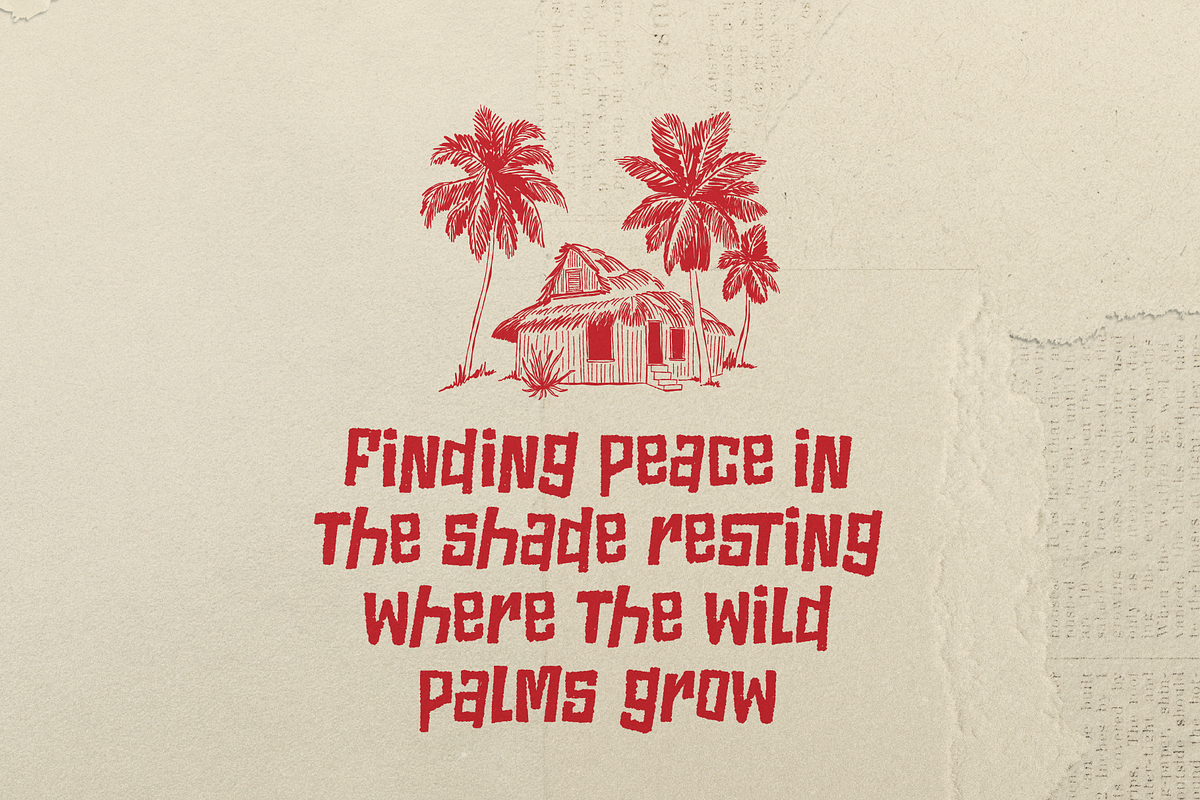 Ragged Shore | Rustic Brush Font, a Handwritten Font by gracetype_studio (Photo 3 of 11)
