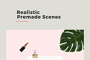 Feminine Scene Creator, a Product Mockup by smuug (Thumbnail 2 of 6)