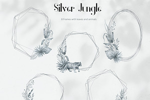 Silver Jungle. Animals & Nature