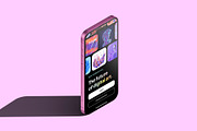 iPhone 16 - 24 Mockups Scenes, an iPhone Mockup by Asylab (Thumbnail 22 of 58)