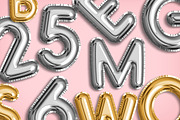 Foil Balloon Letters, an Object Graphic by Evlogiev Studio (Thumbnail 4 of 7)