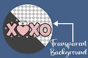 Faux Yarn Xoxo Valentine Nurse PNG, an Illustration by Canvas Craft (Thumbnail 2 of 7)