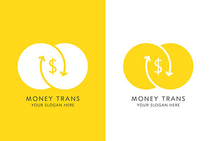 Coin Transfer Logo Design Icon, a Branding & Logo Template by Morvana Crew