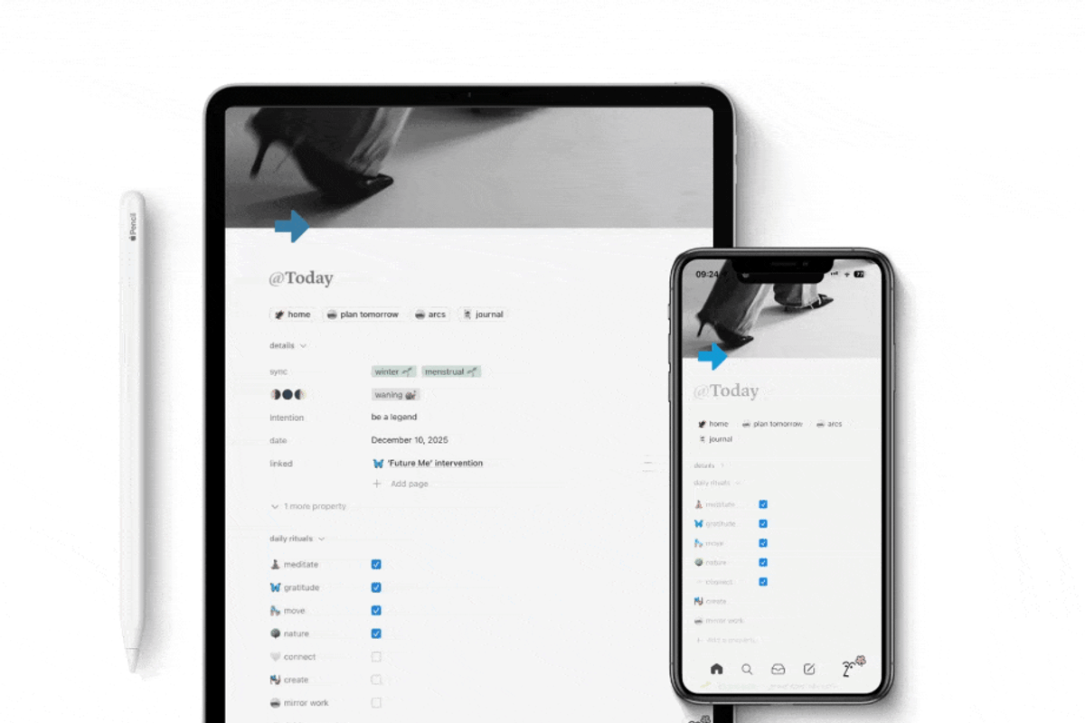 New Era U | Notion Life Planner, an App Template by BrittaMade (Photo 3 of 5)