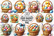 Easter eggs basket sublimation, an Illustration by RobertsArt (Thumbnail 1 of 7)