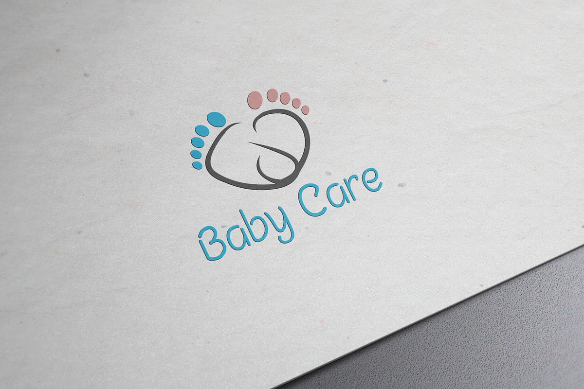 Baby's Footwear Logo Template, a Branding & Logo Template by Raj Shop (Photo 1 of 3)