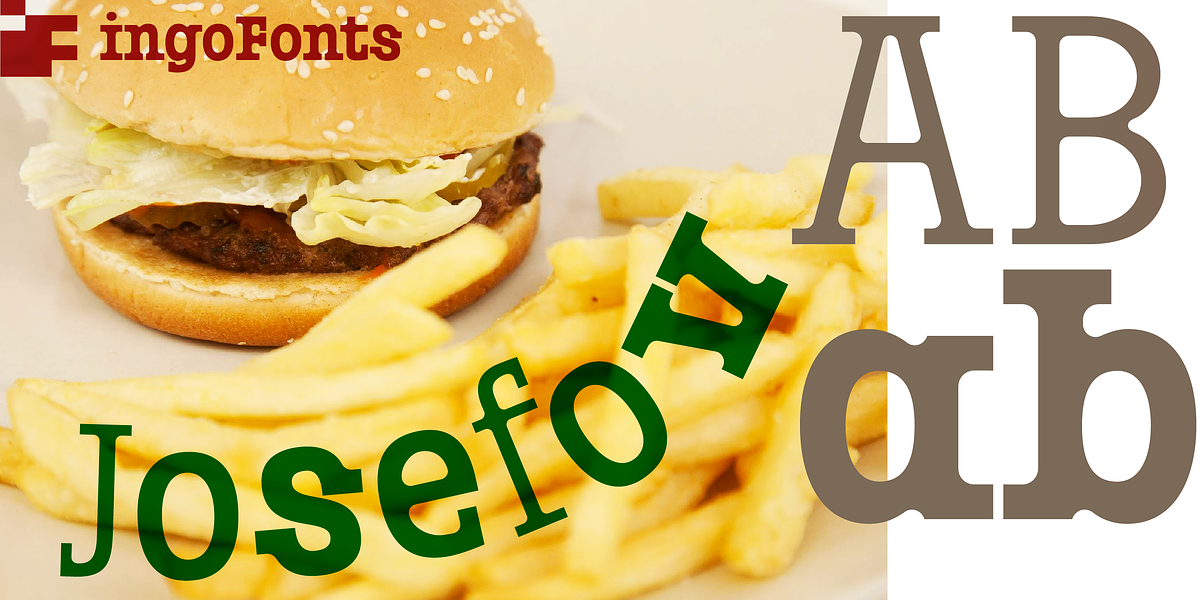 Josefov, a Slab Serif Font by ingoFonts (Photo 1 of 10)