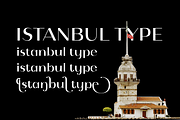 İstanbul Type - 30% SAVE, a Sans Serif Font by BULENT YUKSEL (Thumbnail 2 of 12)