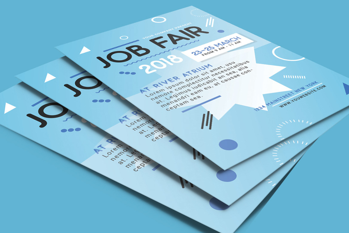 Job Fair Flyer, a Flyer Template by Muhamad Iqbal hidayat (Photo 4 of 4)