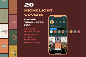 20 Bold Instagram Highlight Covers