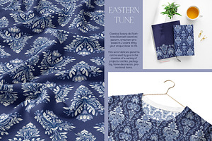 Eastern Tune Seamless Pattern