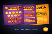 Halloween Pumpkins, a Script Font by Voysla's Shop (Thumbnail 10 of 14)
