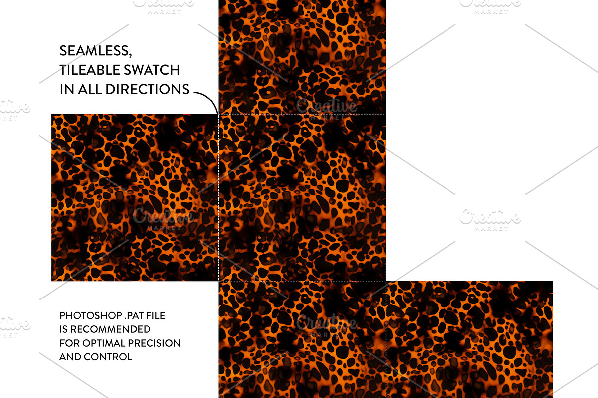 Tortoiseshell Animal Pattern, a Pattern Graphic by Leysa Flores