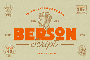 Berson Font Duo + Bonus