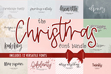 Christmas Font Bundle