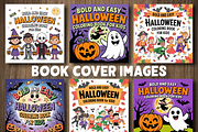 Bold And Easy Halloween Coloring, a Seasonal Illustration by Design Station (Thumbnail 3 of 5)