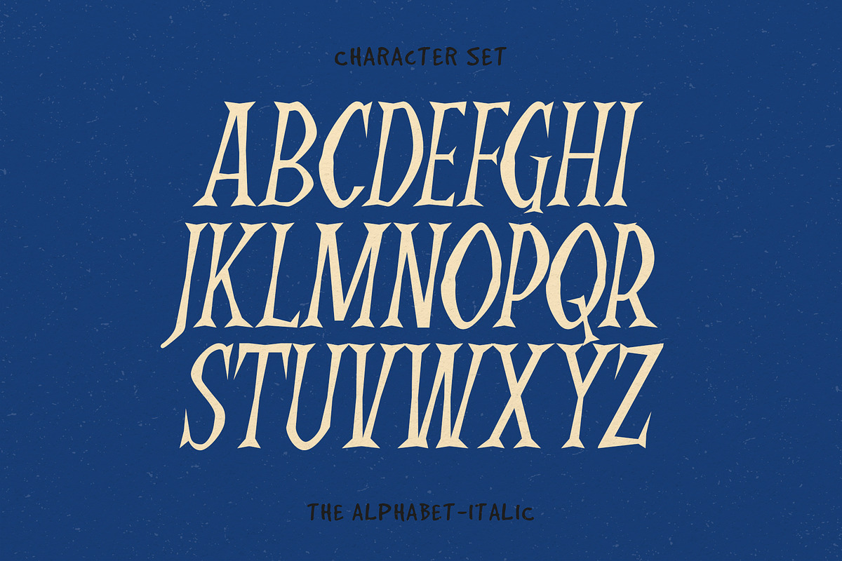 Aidens Family Font - Horror Font, a Serif Font by ariodsgn (Photo 3 of 9)