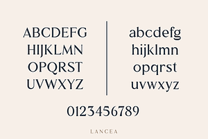 Lancea Font