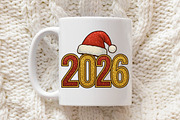 Glitter Happy New Year 2026 Png, a Graphic by Libby Wishes (Thumbnail 8 of 8)
