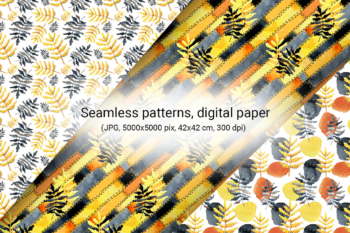 Happy Halloween digital paper set, a Pattern Graphic by Artmanata (Photo 8 of 10)