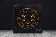 SET / GOLDEN ZODIAC SIGNS / VECTOR, an Animal Illustration by Nadin_Lebedeva (Thumbnail 12 of 17)