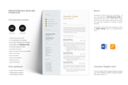 Clean Resume Template, a Resume Template by GraphicFlava (Thumbnail 1 of 8)