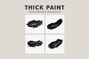 Thick Paint Strokes Brushes, a Brush Add-On by AB-TheDesigner (Thumbnail 4 of 4)