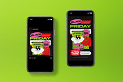 Black Green Black Friday Flyer Set, a Flyer Template by graphicook (Thumbnail 3 of 3)